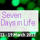 Advancements in Life Sciences' Seven Days in Life (13 - 19 March 2017)